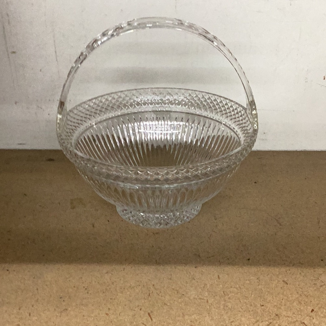 Crystal Bowl with handle